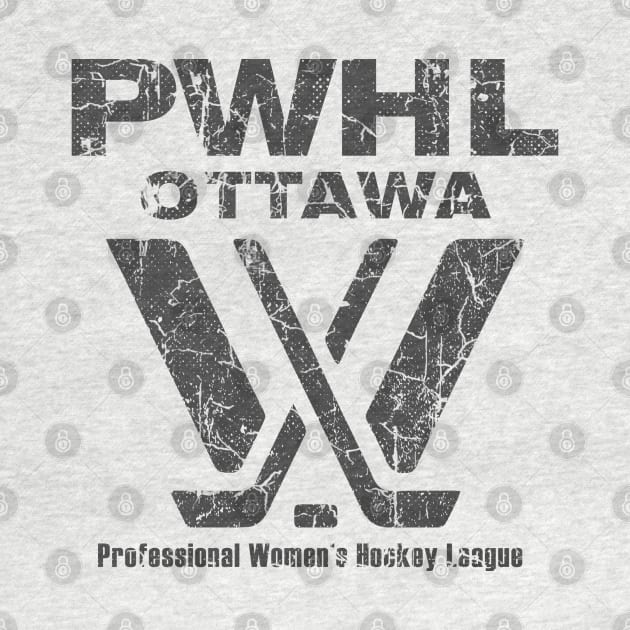 OTTAWA - PWHL RETRO by katroxdesignshopart444